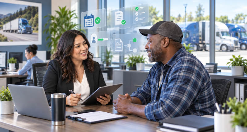 AI in Driver Recruiting Where Automation Belongs and Where It Doesnt 800x430