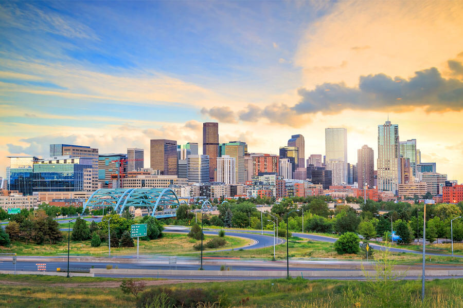 Denver Colorado skyline