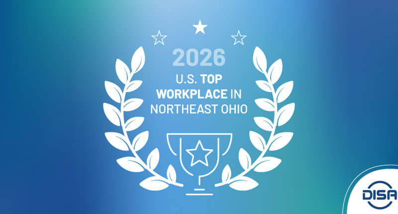 2026 U.S. Top Workplace in Northeast Ohio DISA