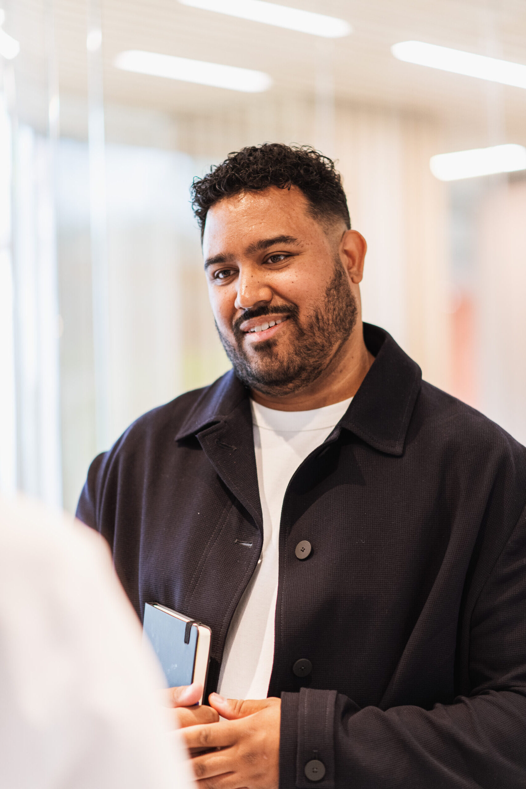 A male employer talks about how drug testing works at work