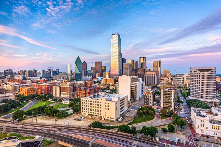 Dallas TX skyline