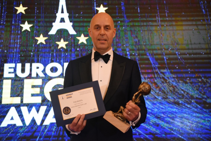 Validata won the 'Data Protection Law' Award