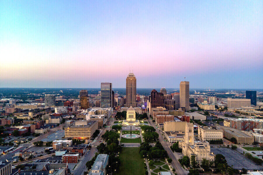 Indianapolis IN Skyline