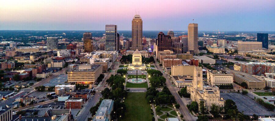 Indianapolis IN Skyline