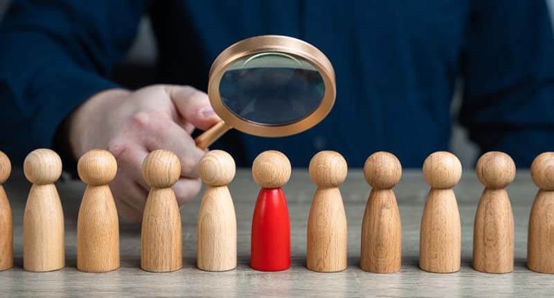 Search for hostile agents. Select to hire. Dismissal.