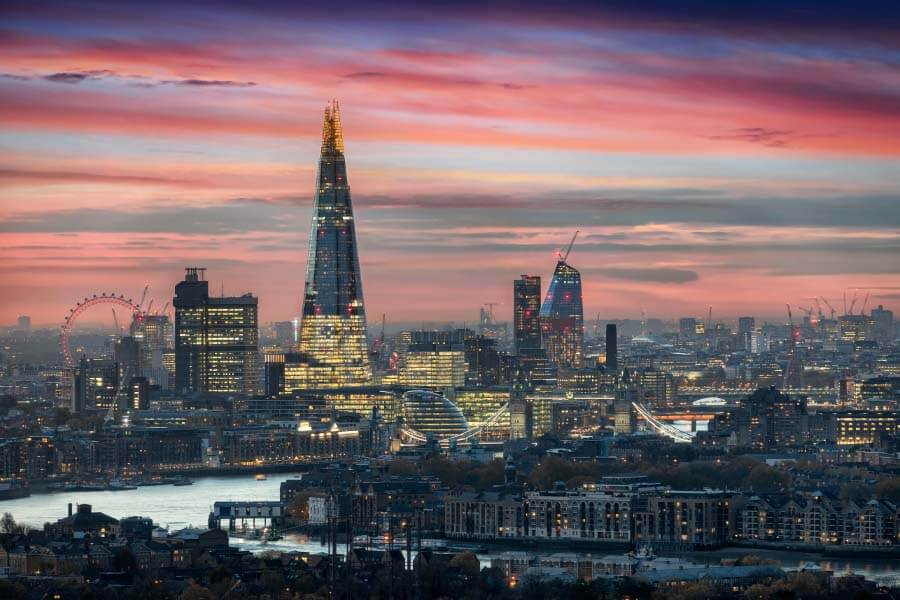 London skyline