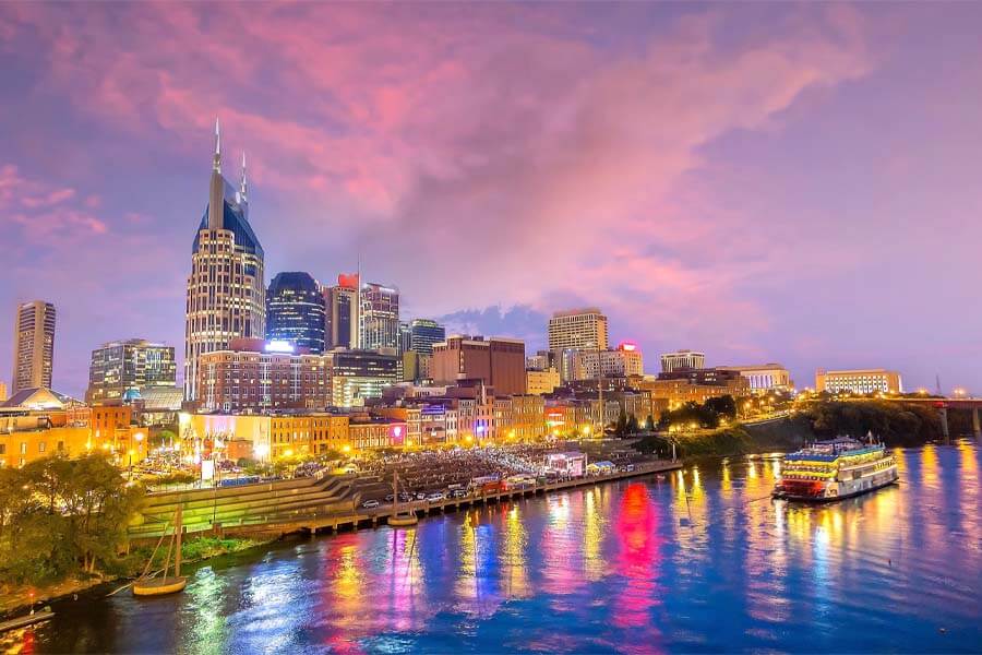 Nashville Tennessee Skyline