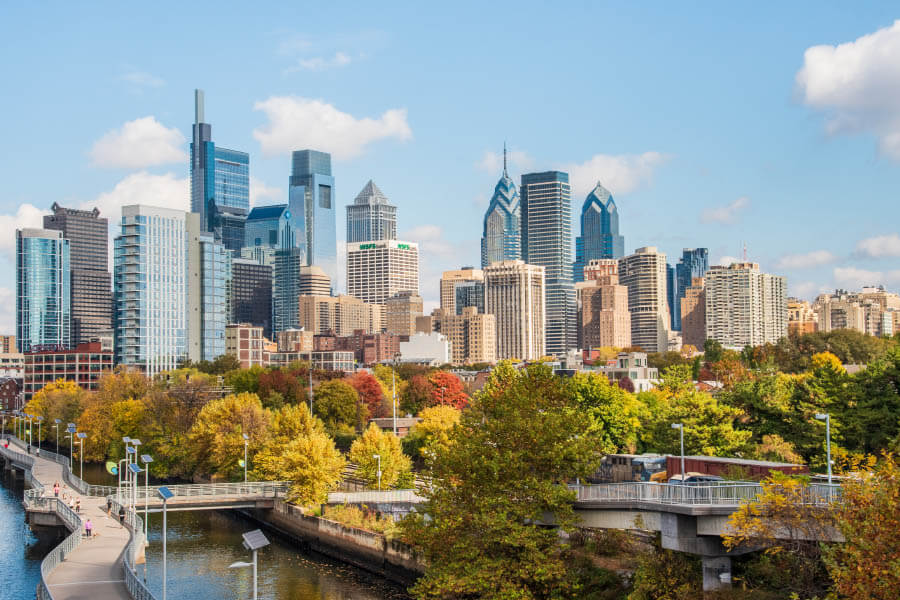 Philadelphia PA Skyline