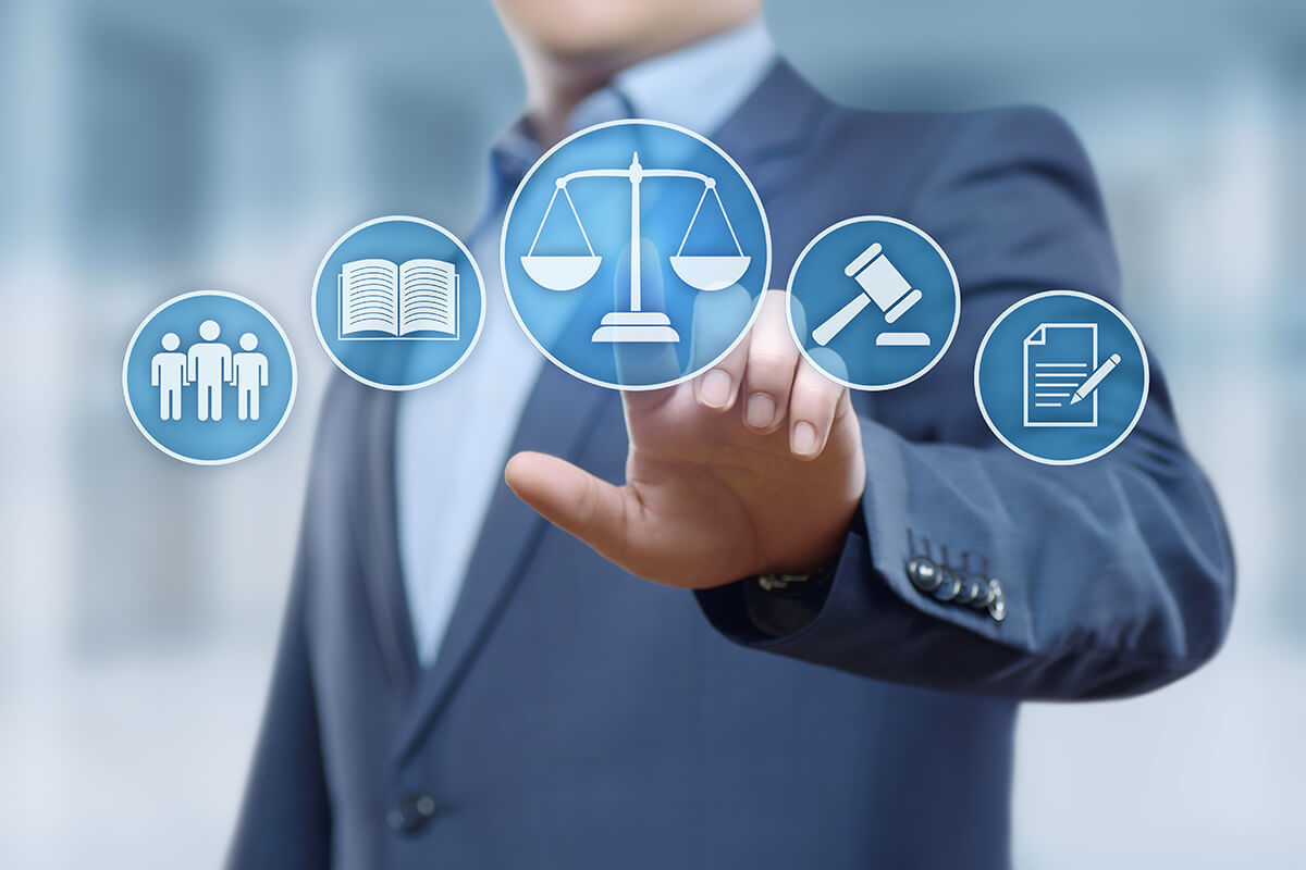 compliance and law icons