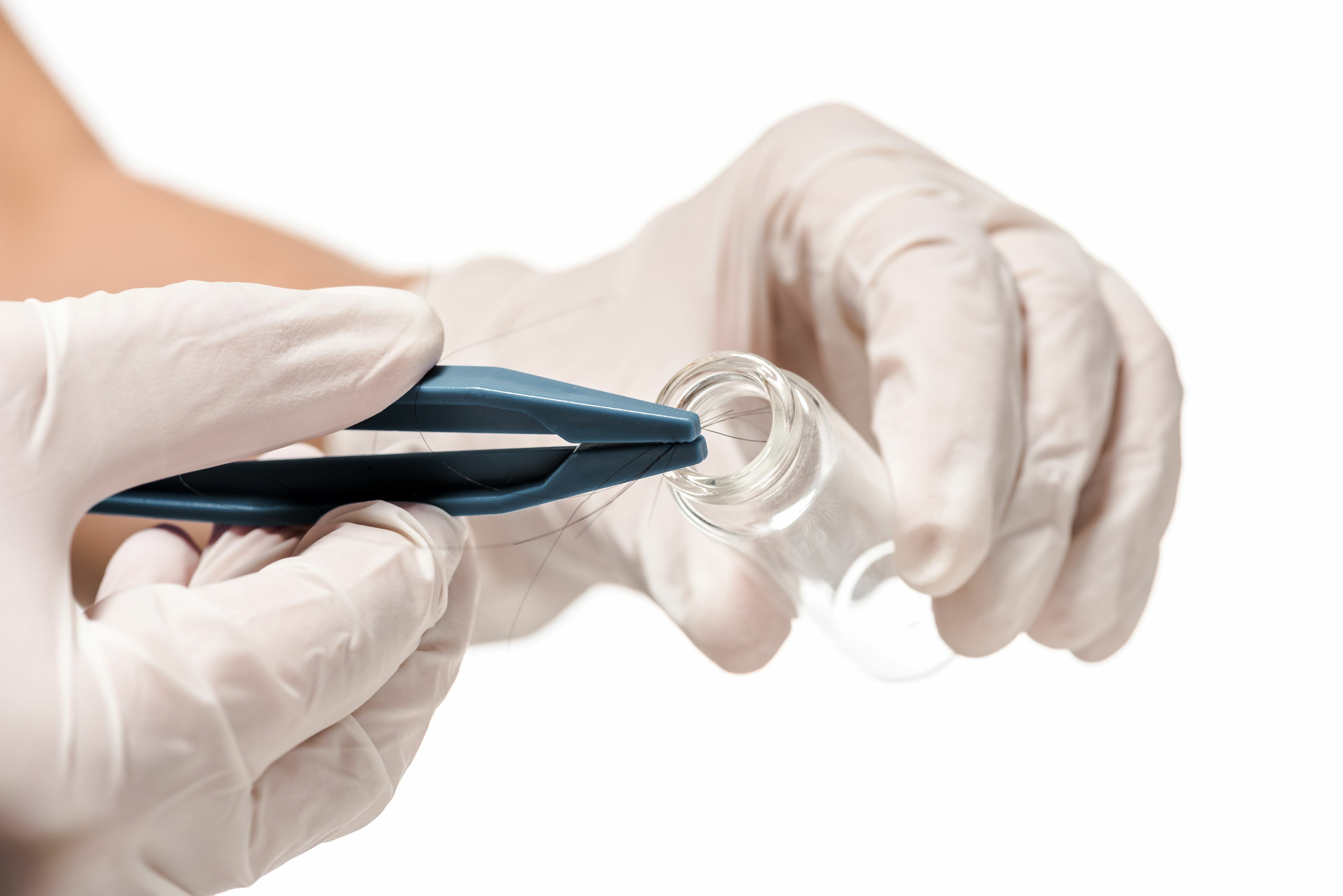 hair follicle drug test sample