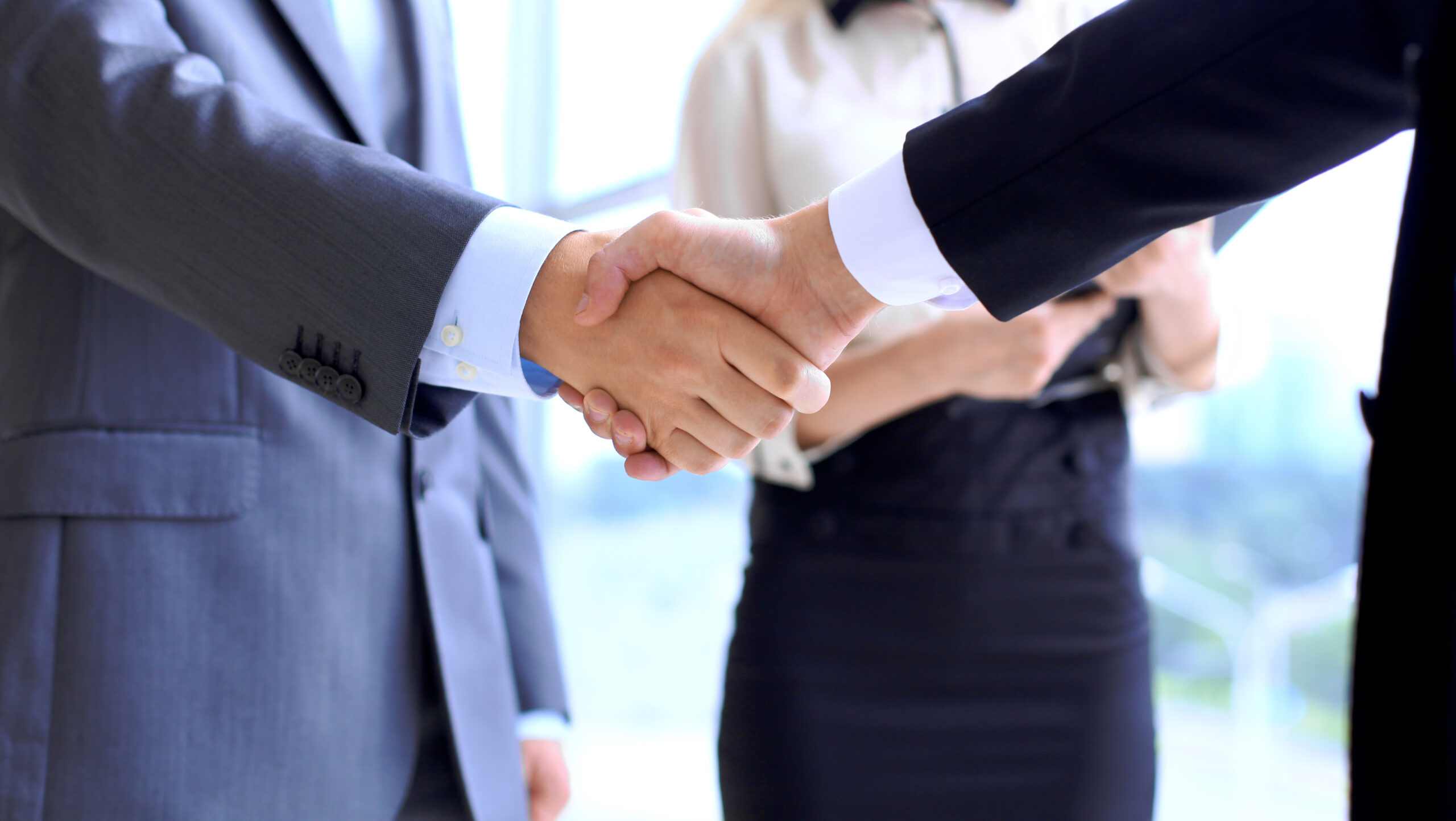 shaking hands