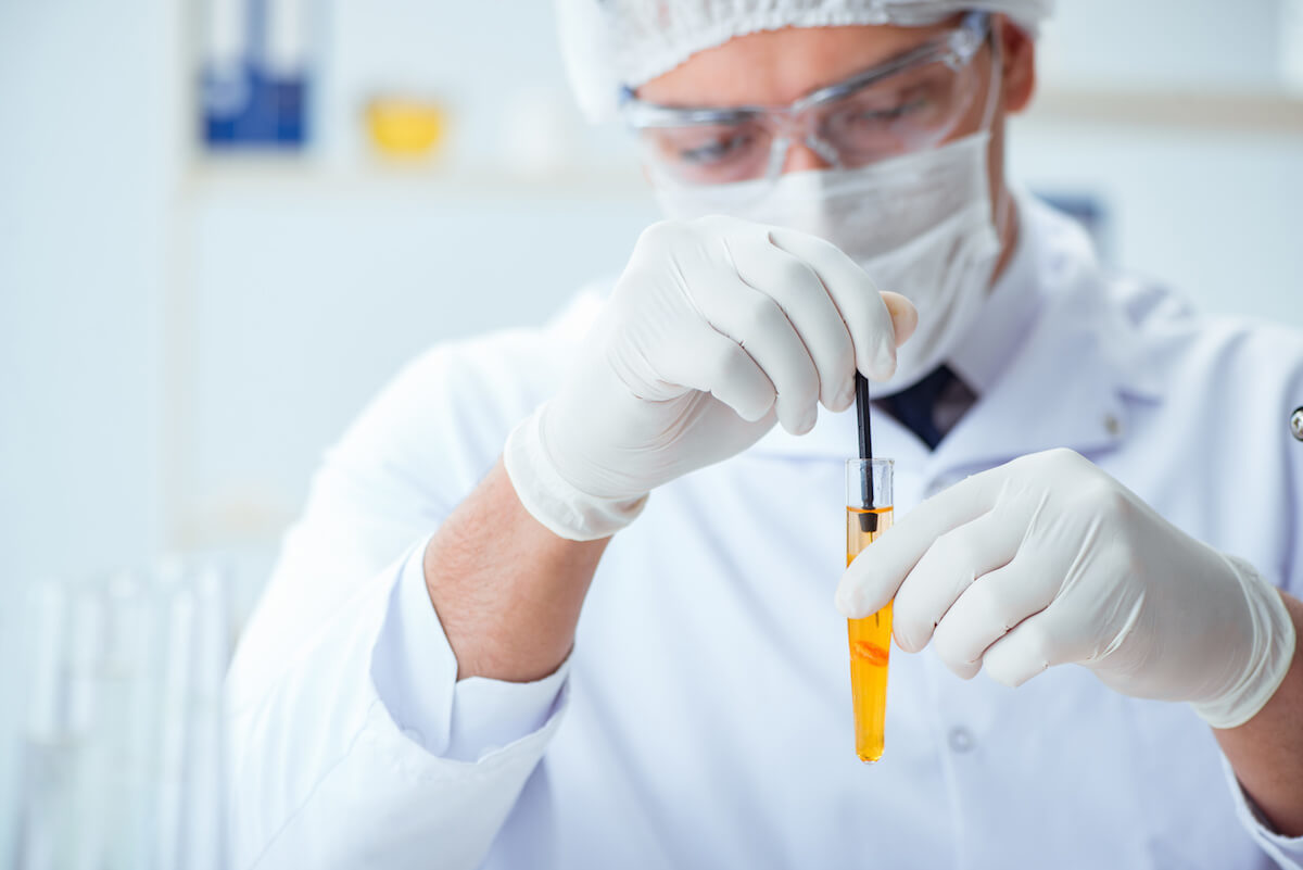 drug testing in lab