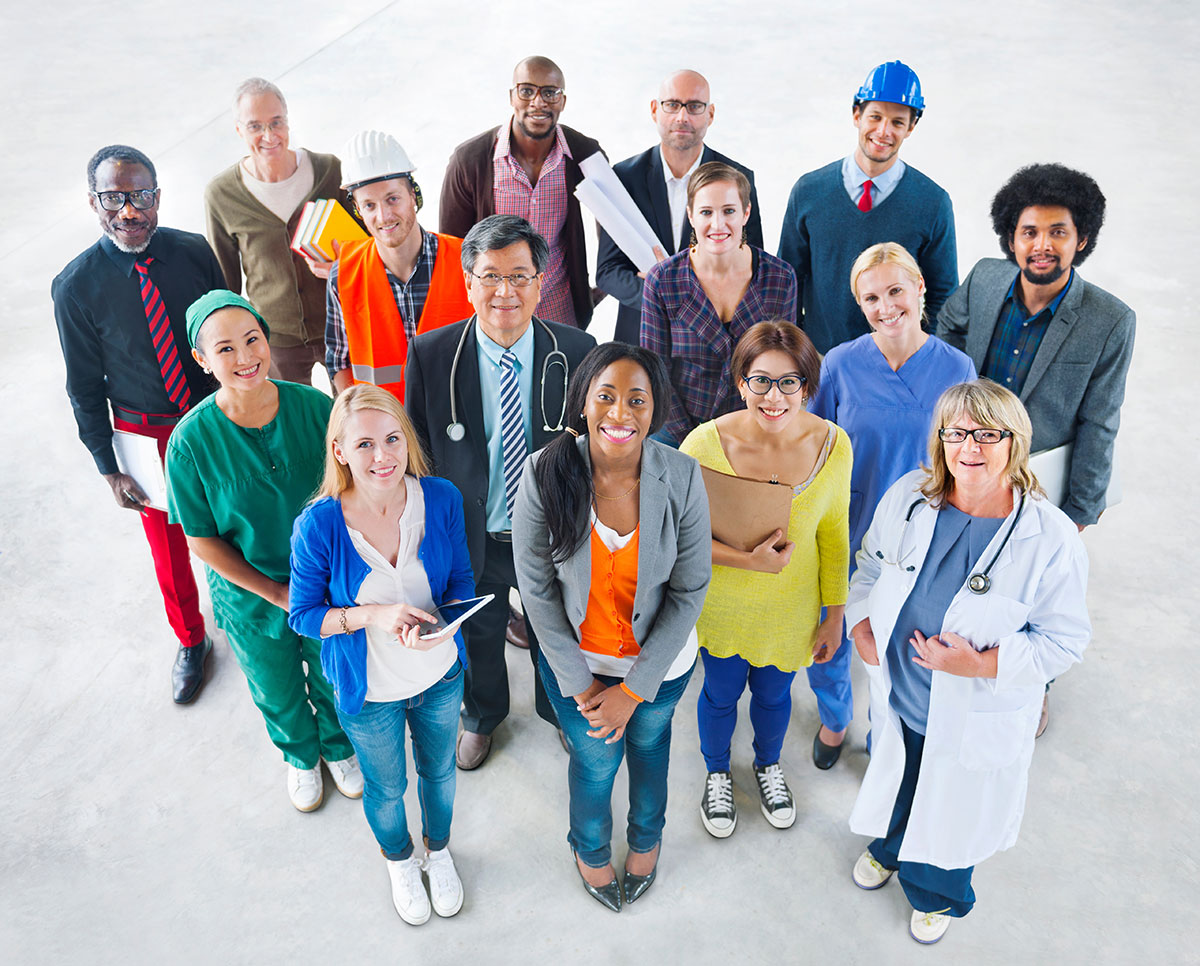 workers from multiple industries