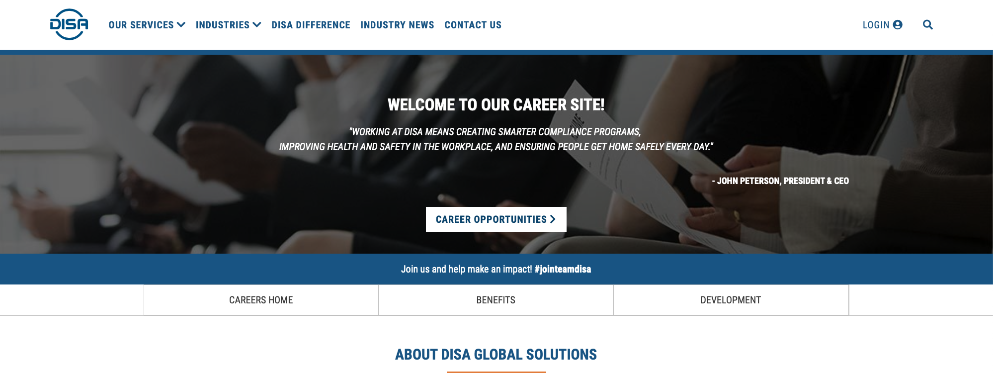 Careers Page