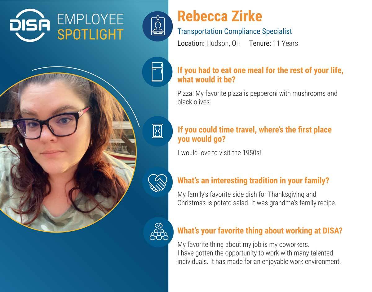 18 Employee Spotlight Rebecca Zirke