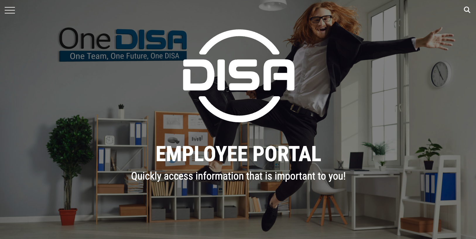 Employee Portal Home